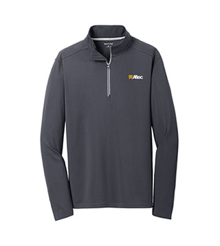 Sport-Wick Textured 1/4-Zip Pullover
