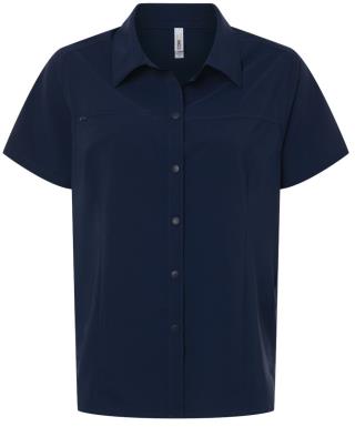 Ladies UltraUVP Shoreline Short Sleeve Staff Shirt