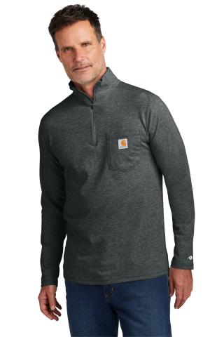 1/4-Zip Long Sleeve T-Shirt