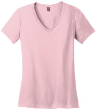 DM1170L - Ladies' Perfect Weight V-Neck Tee