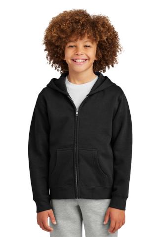 DT6102Y - Youth V.I.T. Fleece Full Zip Hoodie