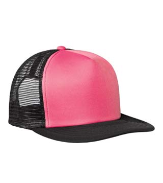 Flat Bill Snapback Trucker Cap
