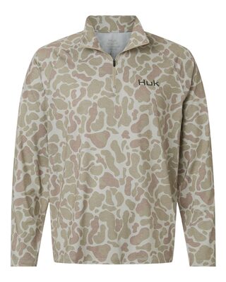Airweight KC Printed Quarter-Zip Pullover