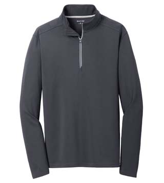 Sport-Wick Textured 1/4-Zip Pullover